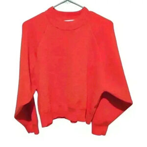 all:row Raglan Sleeve Crew Neck Sweatshirt